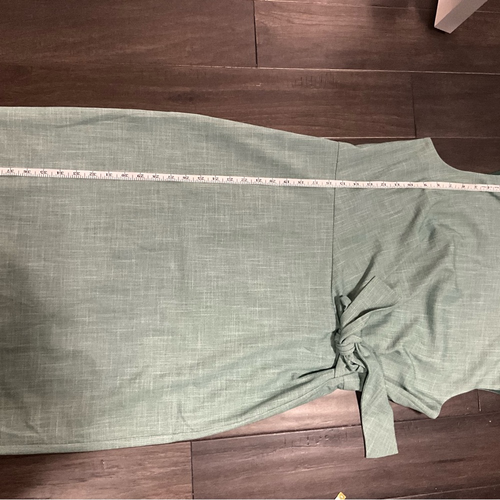 NWT Ann Taylor Green Dress Size 14 - Picture 4 of 4